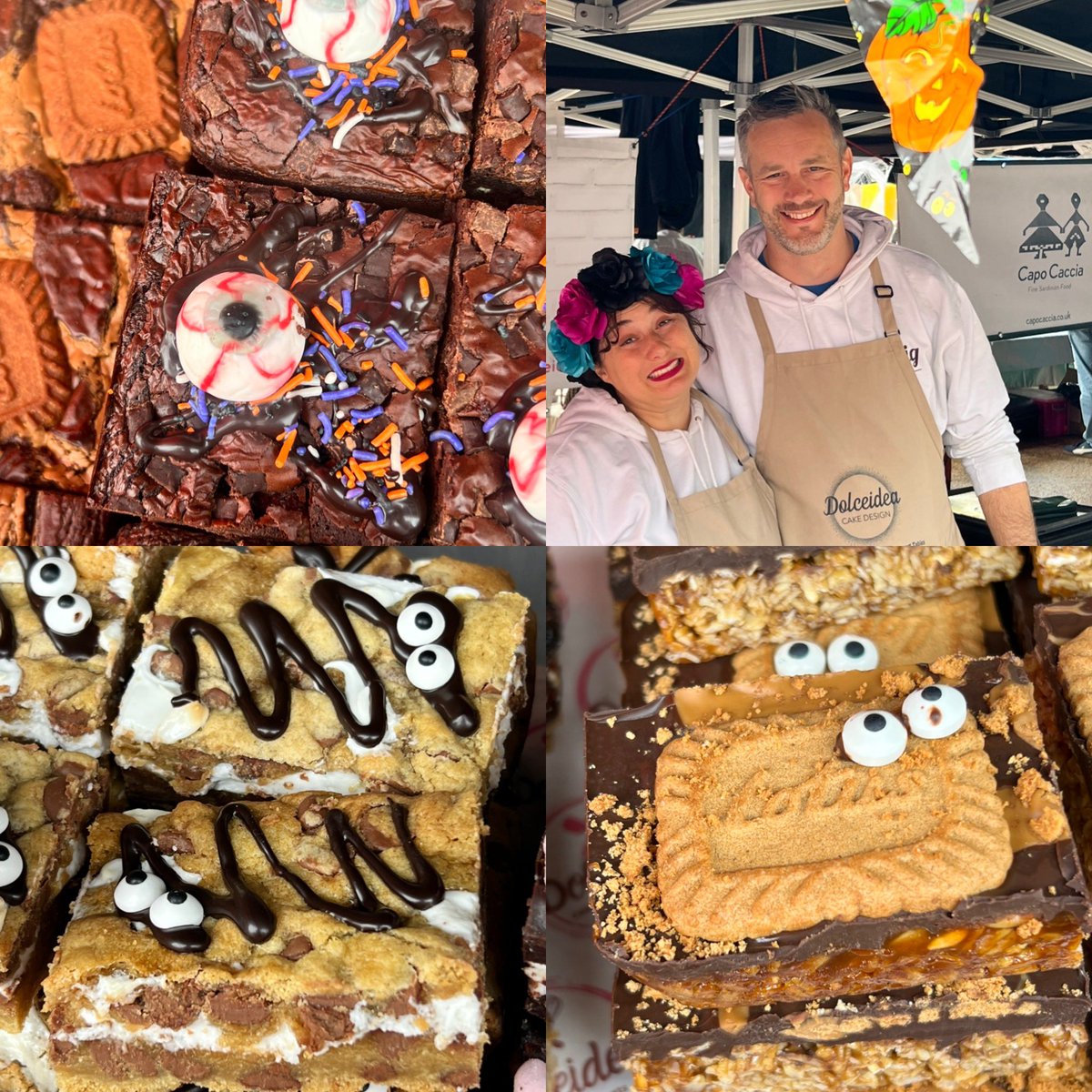 SE7Potter's tweet photo. Great Halloweenery at @RAFarmersMkt today- come on down. #Food #Crafts #MakersMarket #Woolwich 🎃 👻 https://t.co/LA2LEMjRDT