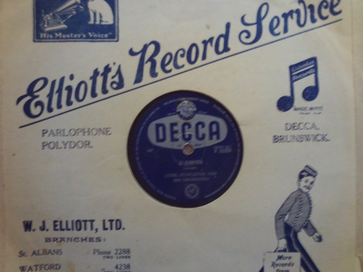 Dukenfield's tweet photo. Cyril Stapleton And His Orchestra – Eleanora/ Ava
(UK Decca Records #shellac 10" 78rpm single)
released in August 1954
https://t.co/8UM5qipCed
#fifties #pop #instrumental #PreRock #50sMusic https://t.co/dmWI905GfP