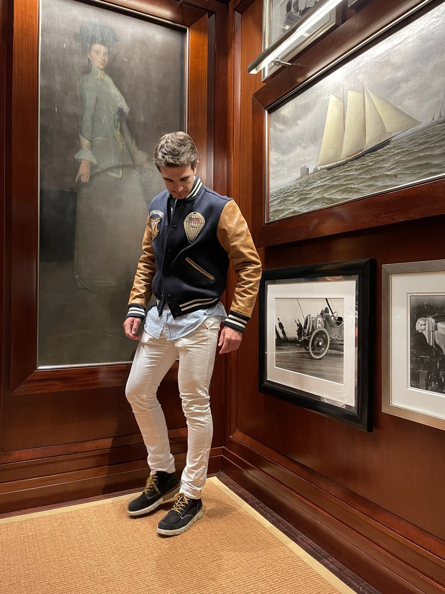 With <a href="/RalphLauren/">Ralph Lauren</a> 😇