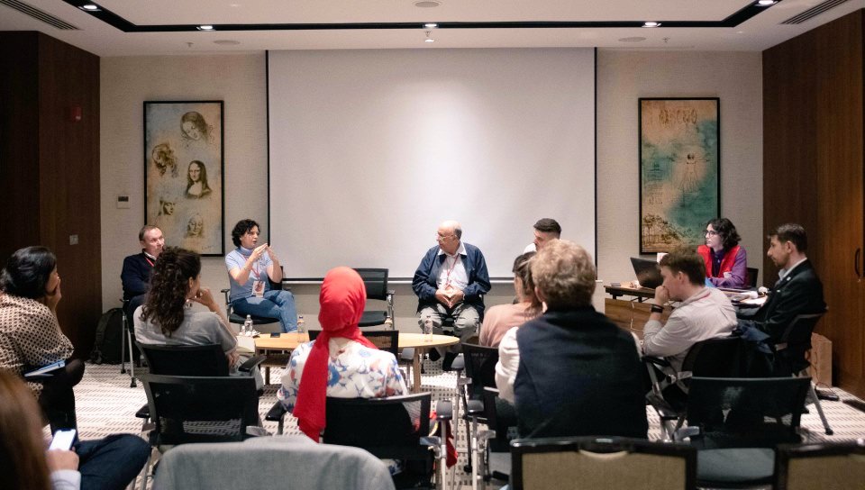 AndrejNaricyn's tweet photo. I thoroughly enjoyed our session on conflict resolution at the #IFRCSkillshare22 yesterday, delivered by a panel of our senior experts, did you? https://t.co/qzKpIgDzv7