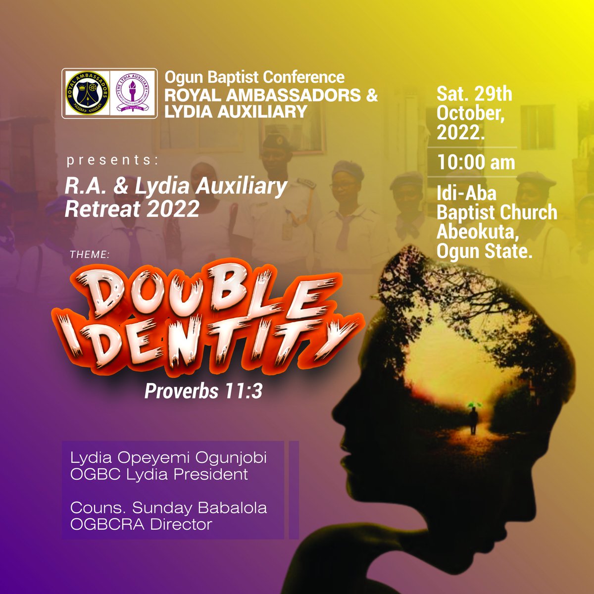 ogbcra's tweet photo. *RALA"22* is happening live.

How prepared are you for this program fellow Ambassadors?

Come and let's learn from His throne. https://t.co/382NJSZfNg