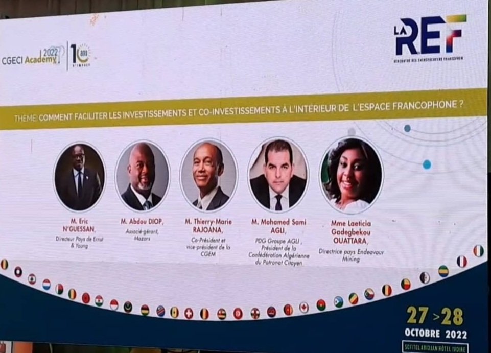 Laetitia Gadegbeku OUATTARA tweet media