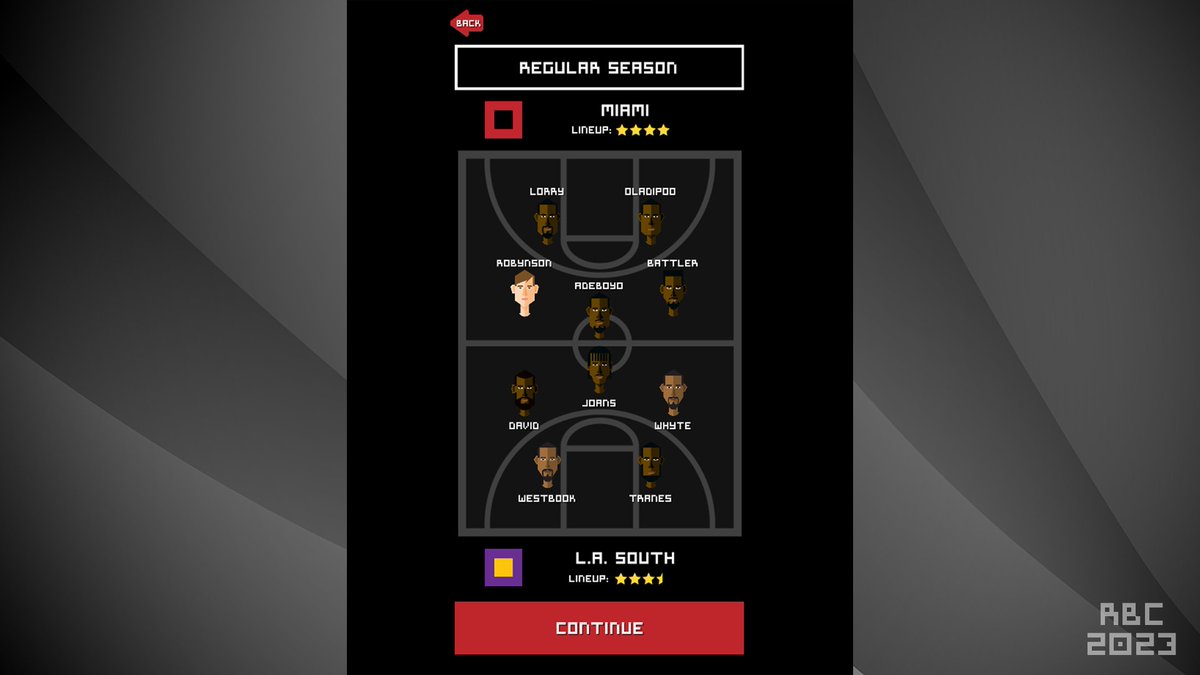 Swipe_Studios's tweet photo. We launched Retro Basketball Coach 2023 earlier this month, only 1.99 ($/£) on mobiles/tablets!

App Store: https://t.co/Vfo0a2sptX

Google Play: https://t.co/Bdm8Imhim3

- 2D Match Engine
- Current &amp; Mid-90s Rosters
- Draft &amp; Training 🆕

#screenshotsaturday #gamedev #indiegames https://t.co/BDxVdPsLXW