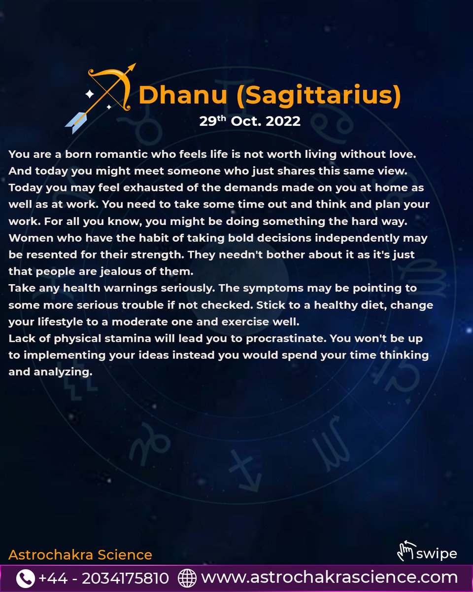 astrochakra_s's tweet photo. #dailyhoroscope for #Scorpio #saggitarius #Capricorn and #Aquarius 

#astrology #astrologyposts #zodiacsigns #astrochakrascience https://t.co/QEyC2HR4gw