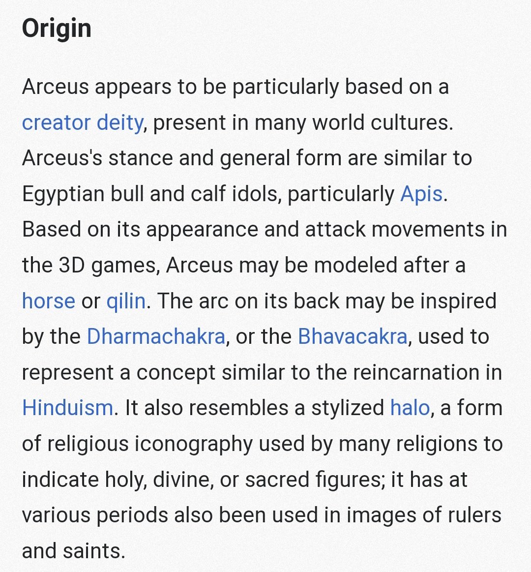 mojaship's tweet photo. He also copypastes the pokemon's info from the bulbapedia, except for Arceus were he edits random stuff that makes no sense??? https://t.co/krESUdZYpC