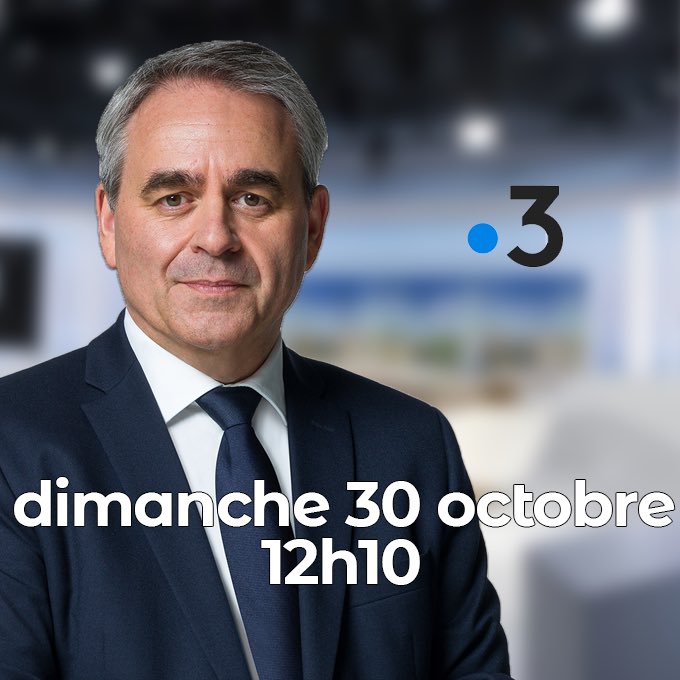 Xavier Bertrand (@xavierbertrand) on Twitter photo Je serai demain lâinvitĂ© de <a href="/letellier_ftv/">Francis Letellier</a> dans <a href="/DimPolitique/">DimancheEnPolitique</a> sur @France3tv Ă partir de 12h10. Je serai demain lâinvitĂ© de <a href="/letellier_ftv/">Francis Letellier</a> dans <a href="/DimPolitique/">DimancheEnPolitique</a> sur @France3tv Ă partir de 12h10.