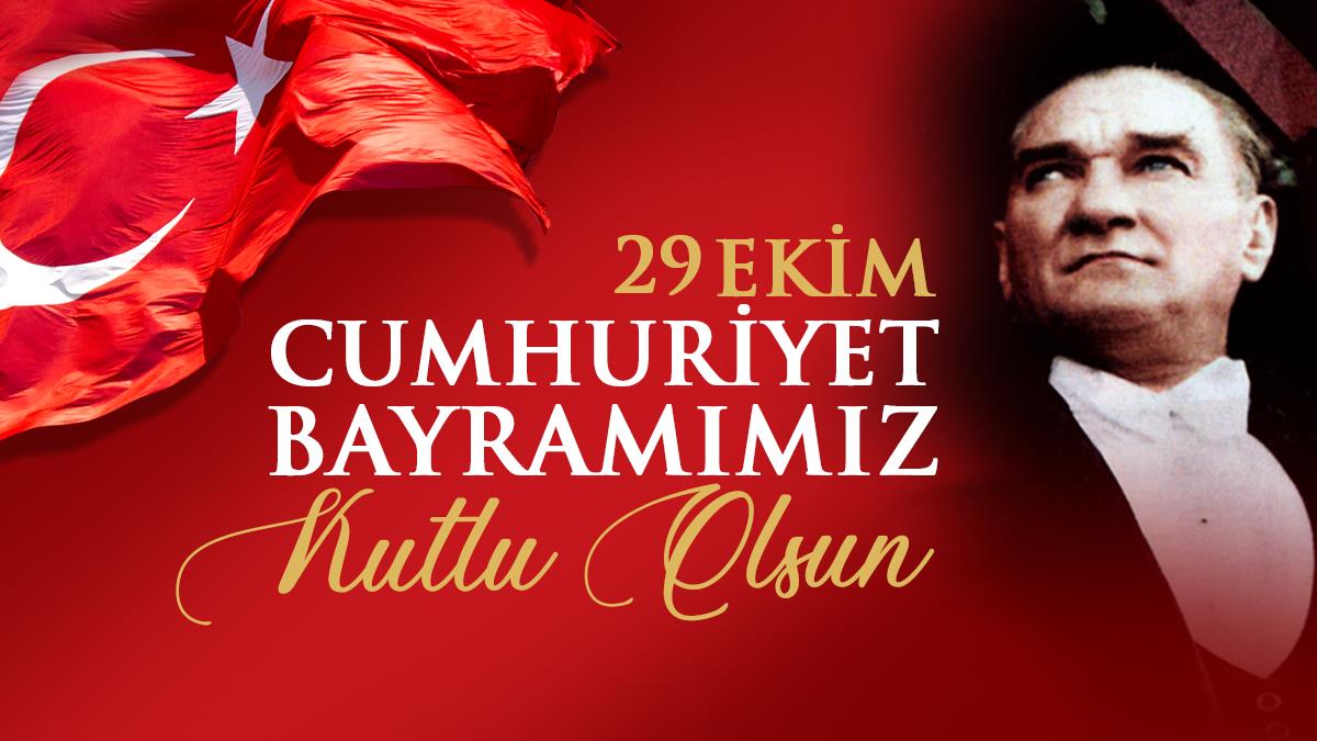 ProjeUlas's tweet photo. 29 Ekim Cumhuriyet Bayramımız ve Cumhuriyetimizin 99. yılı kutlu olsun. Ulu Önderimiz Mustafa Kemal ATATÜRK ve  silah arkadaşlarını, şehitlerimizi, gazilerimizi saygı ve minnetle anıyoruz. 
#29EkimCumhuriyetBayramıKutluOlsun 
#29EkimiBizYasatacağız 
#29EKİMCUMHURİYETBAYRAMI https://t.co/j77cHqYtpV