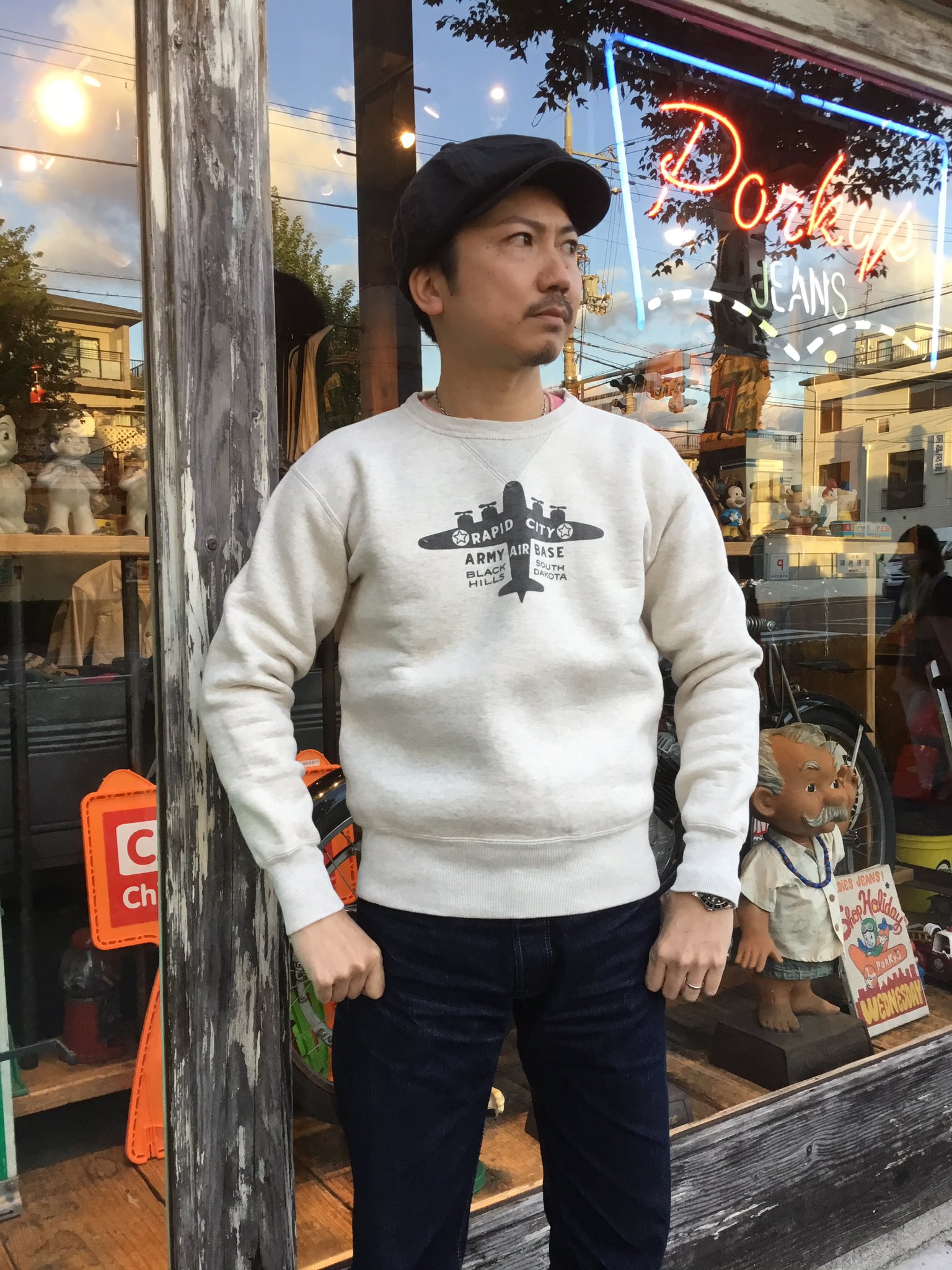 レア！USA製【CAMPUS キャンパス】ヘリンボーン ツイード