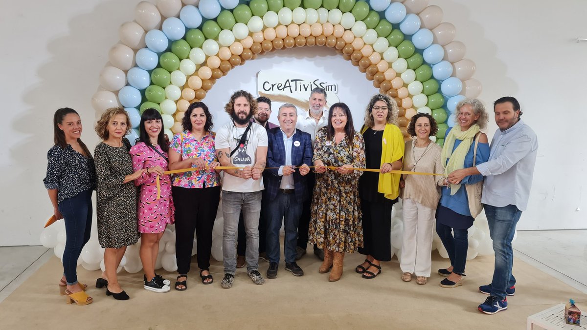 Virgilio_Moreno's tweet photo. Encetam la 2a Fira a @incaciutat! Vine a gaudir de #Creativissim a la @FabricaRamis i de totes les activitats de la fira de l'Oci i l'Esport. #OrgullInquer https://t.co/amgdwxTwKM