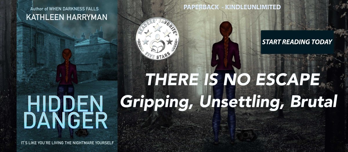 It is not simply a case of reading a novel because it's detailed and descriptive narrative pulls you in and you become part of the horror unfolding in front of you, it is like you are actually living the nightmare yourself. getbook.at/hiddendanger #KU #thriller #Kindle #IARTG