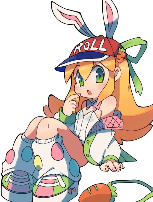 ロールちゃん #ロックマン 