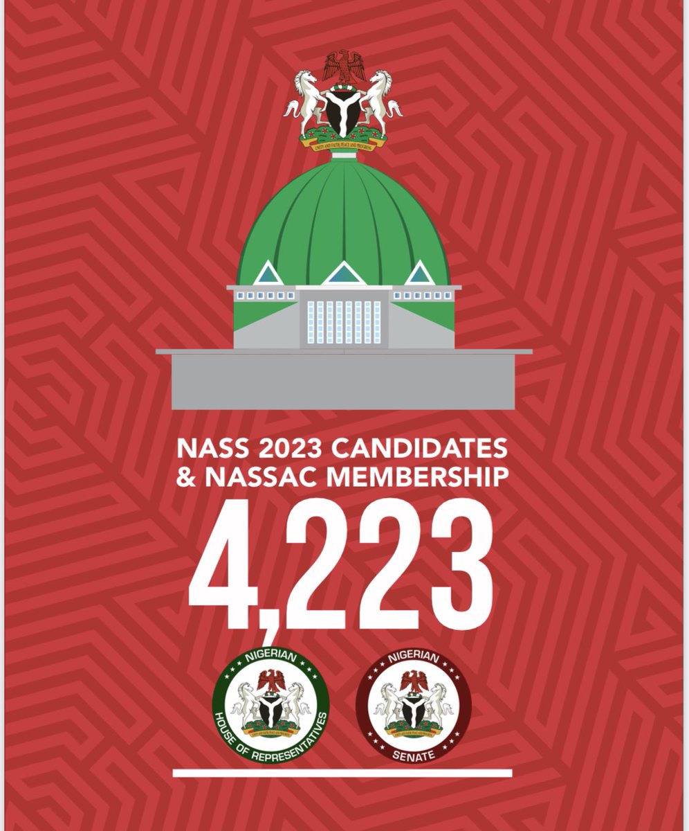 nassacforum's tweet photo. A New Nigeria under the instrumentality of the Nigeria’s Parliament is on the Way #2023Election #NASS2023 https://t.co/g97WICRmOP