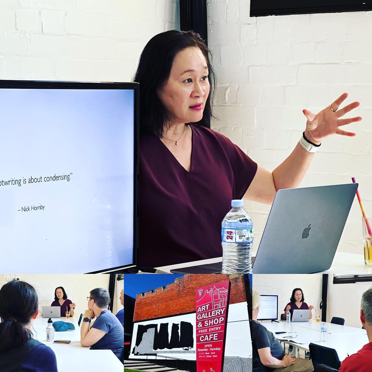ClaraChongMCF's tweet photo. Thank you @IfMaitland Terrific turnout and fantastic Q&amp;A for our screening last night and a wonderful group of aspiring scriptwriters with terrific ideas this afternoon.  Talking films, writing and a career in the arts is a pretty special way to spend a weekend. @BenAllanACS https://t.co/D6O6g0G0SX