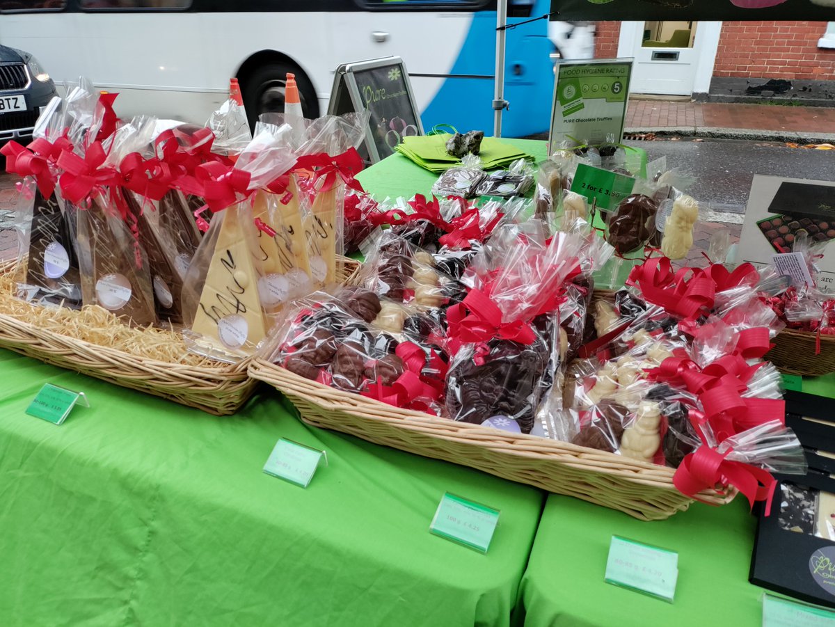 PUREChocolatetruffle (@purechocotruffl) on Twitter photo Up and running at <a href="/SWSFarmMarkets/">SurreyFarmersMarkets</a> in #Godalming. We're here until 1:30pm. Good quality #chocolate, all handmade! Up and running at <a href="/SWSFarmMarkets/">SurreyFarmersMarkets</a> in #Godalming. We're here until 1:30pm. Good quality #chocolate, all handmade!