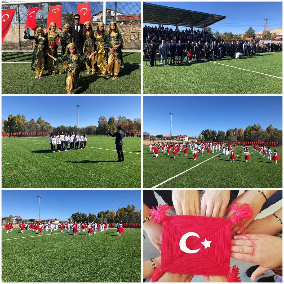 KapalBayram's tweet photo. 29 Ekim Cumhuriyet Bayramı, İlçe Stadyumunda çoşkuyla kutlandı. Programda emeği geçen idareci,öğretmen,öğrenci ve velilerimize teşekkür ediyorum. https://t.co/AQO2zp7DXe