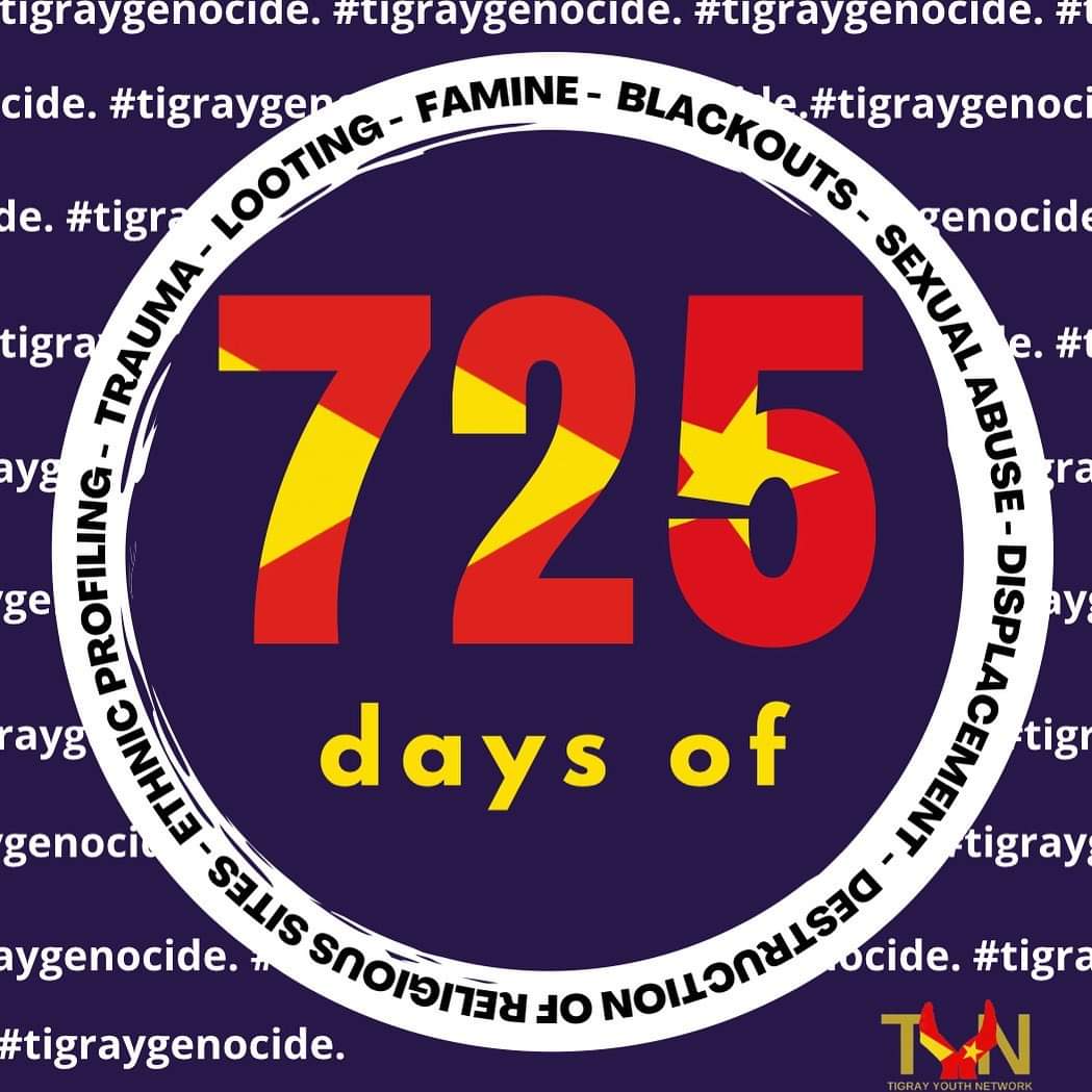 Mebrat39's tweet photo. Humanitarian crises have been ignored for the past #725Days Of #TigrayGenocide by IC, and Issias Afewrkei has occupied #Tigray. What's next?
#EritreaOutOfTigray
@P4HR @HRC @HumAngle_ @UNOCHA
@POTUS @SecBlinken @SFRCdems @BradSherman @USAIDSCharles https://t.co/MRXQ1yHyD2