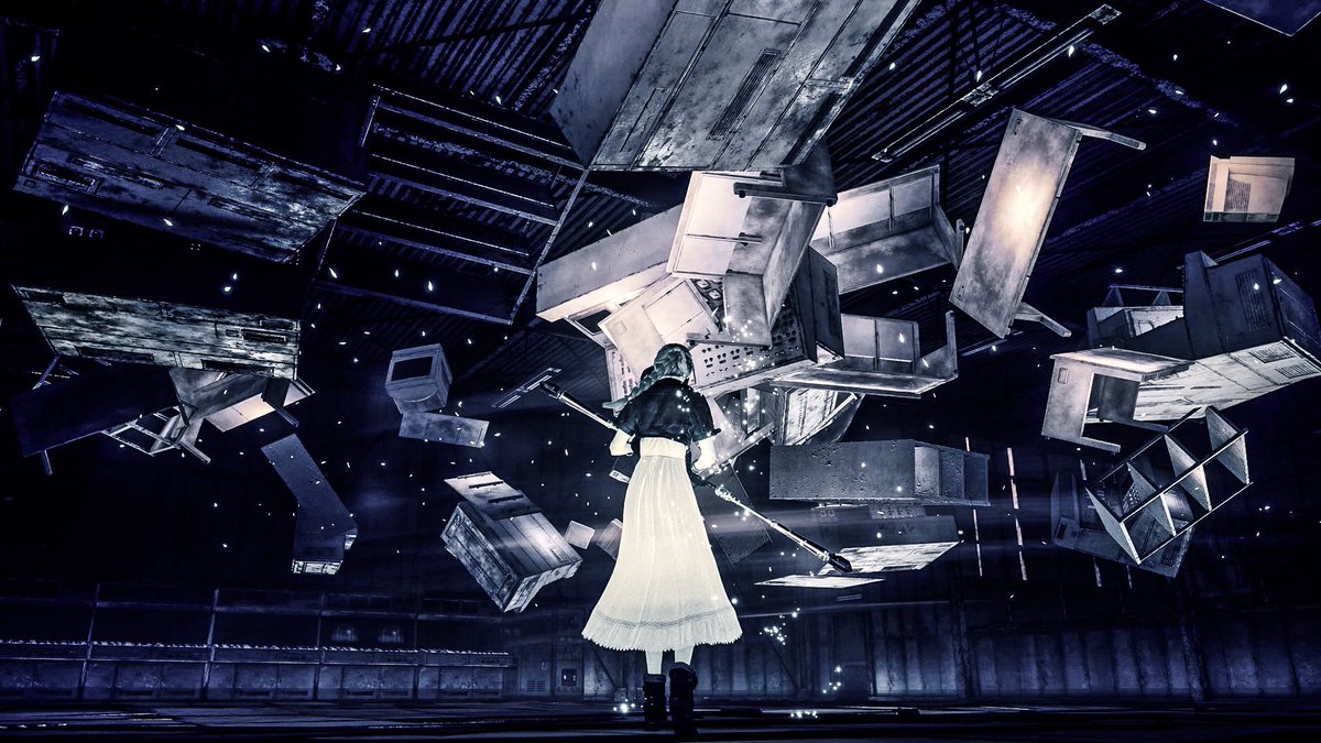 Ao__sly's tweet image. ≡ #FF7R #FF7_inter≡
　
#VPRTDarkness
#VirtualPhotography 
#WorldofVP