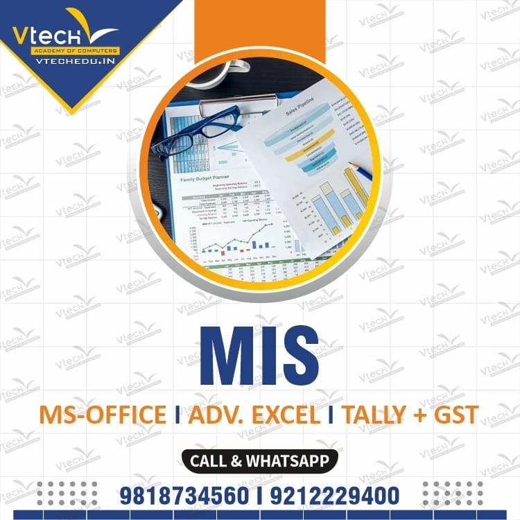vtechacademy's tweet photo. 👉MIS (Management Information Systems) The ever most in demand course From managers to executives. 
👉Reports based on Present Past &amp; Future
👉For more info visit us:- https://t.co/ItVdrhUwPf
.
.
#MIS  #MSOffice #AdvanceExcel #Tally #Gst #bestcomputerinstitute #ashokvihar #delhi https://t.co/OilaBgTTRZ