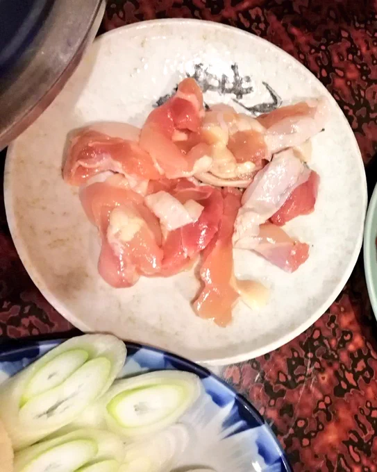 馬の肉を食べてます 