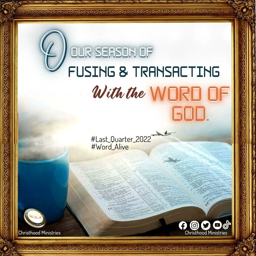 Christhood_CIOM's tweet photo. In a day when success is such a pursuit, yet no one tells us definitively how to get there, or how "there" looks like - God cares to map for the believer what GOOD SUCCESS is about; through His Word.

#ChristhoodMinistries
#SaturdayFellowship
#BelieveBelongBecome https://t.co/XNyzV9L9kp