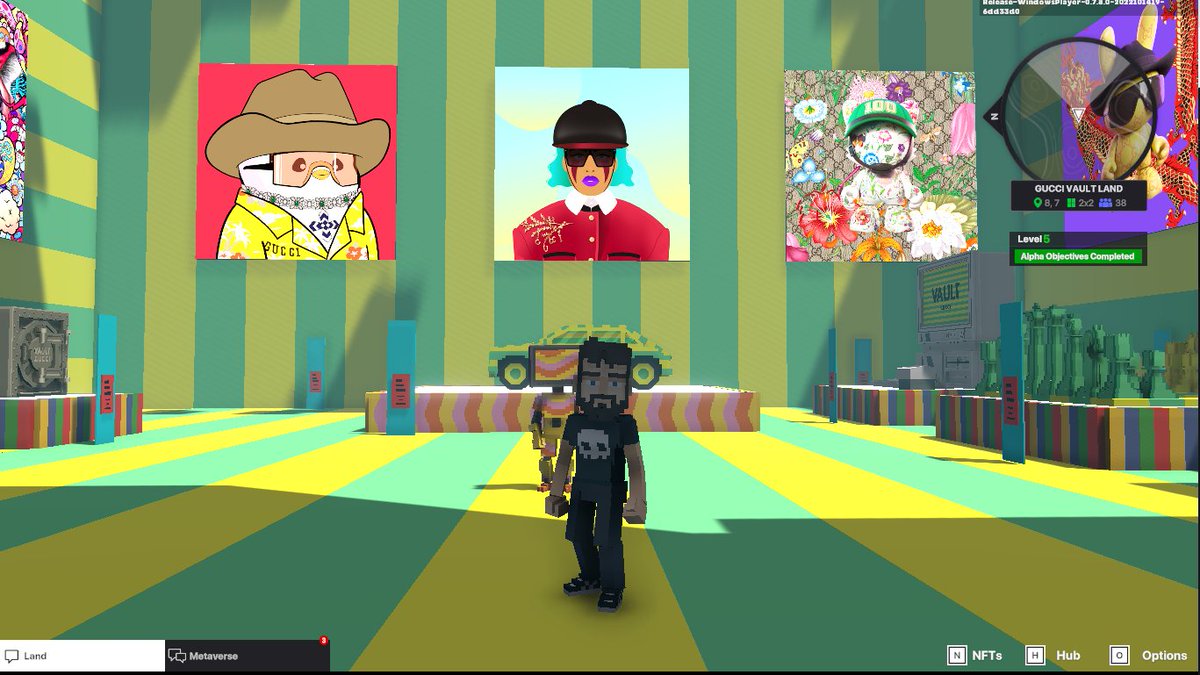zenithguy4's tweet photo. @TheSandboxGame 🍓 #GucciVault in  #TheSandbox https://t.co/RkVl2Qp5vW