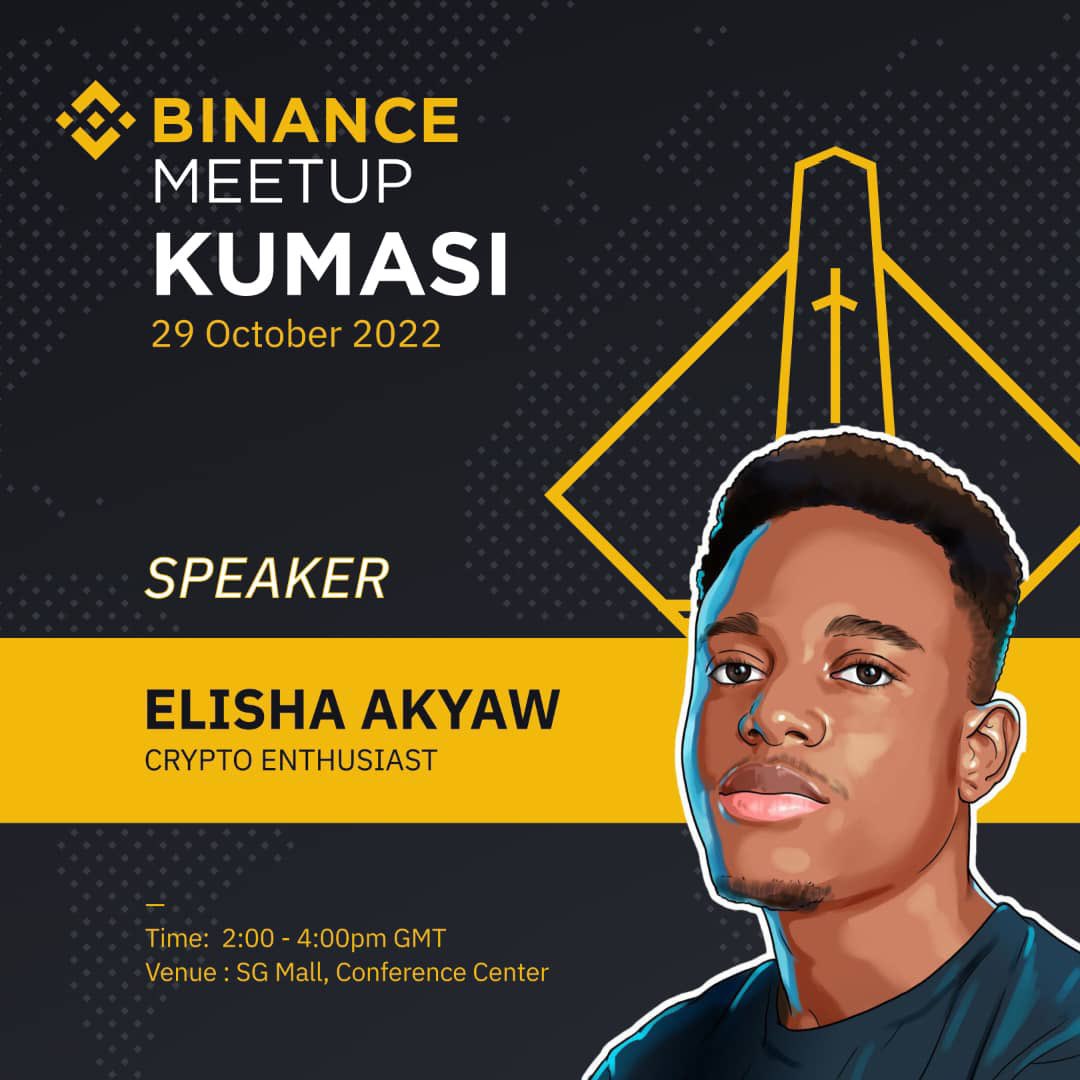 ghcryptoguy's tweet photo. It's today! 

Join us at the SG Mall for the first #Binance meetup in Kumasi. #BinanceMeetupKumasi

Register here: https://t.co/6s4YguNlKx https://t.co/AfDL1RwBPV