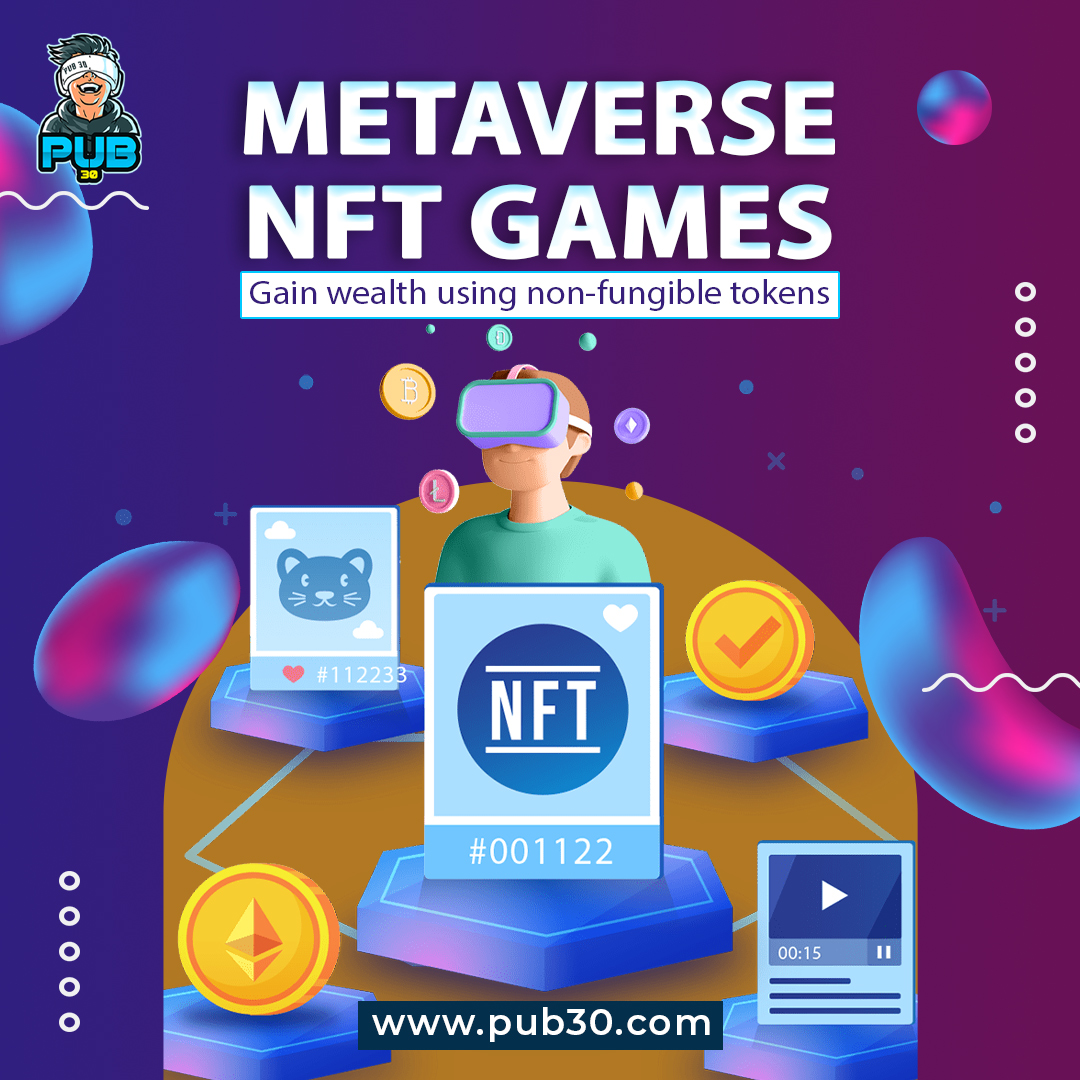 pub30official's tweet photo. Metaverse NFT Games
Gain wealth using non-fungible tokens.
Visit our site- https://t.co/dFK2IXlyUY
.
.
#pub30 #gaming #token #gamingtoken #cryptocoin #tokenblack #metaverse #NFTs #nonfungibletoken #bnb #bsc #digitalcurrency #cryptocoingrowth #cryptocoinexchange #tokenproducts https://t.co/K7SNaFALrn