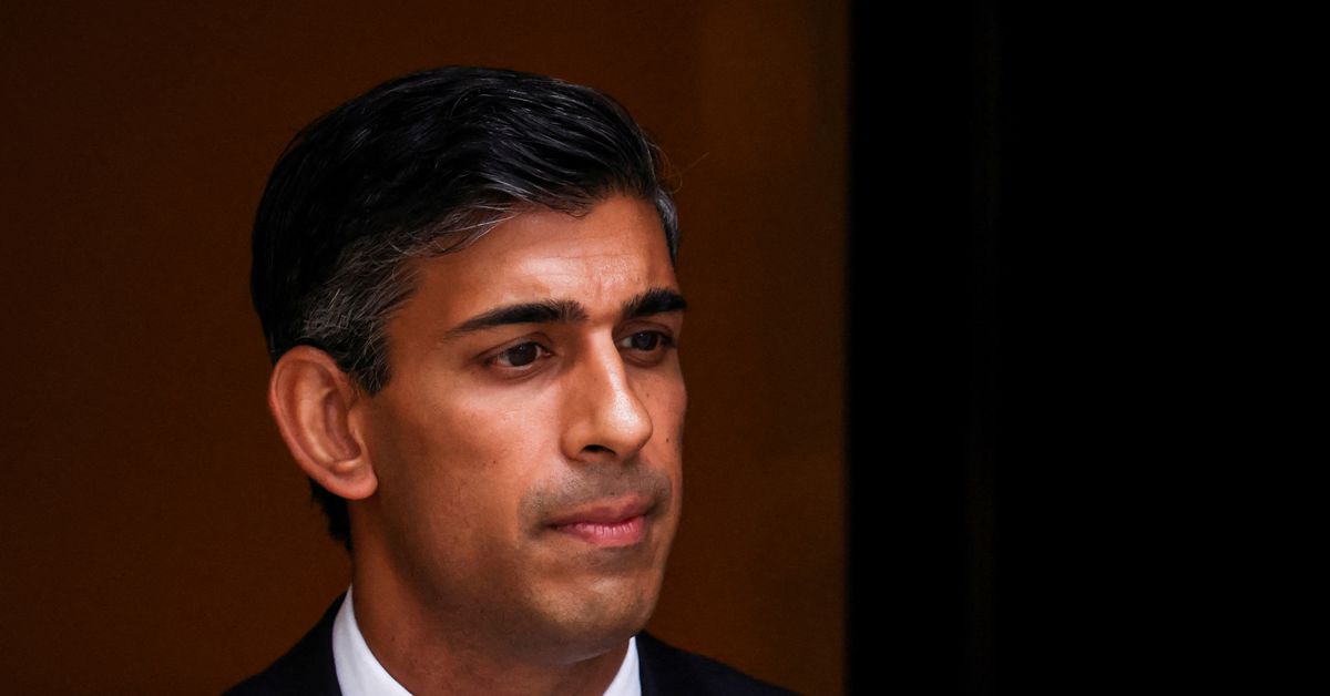 Reuters's tweet photo. UK PM Sunak could freeze foreign aid for two more years -Telegraph https://t.co/TomQLB9nO6 https://t.co/p49C3q7Hzw