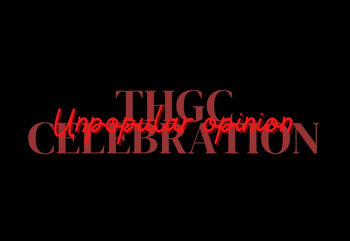 thgc_twts's tweet photo. — UNPOPULAR OPINION https://t.co/K4Beea3n73