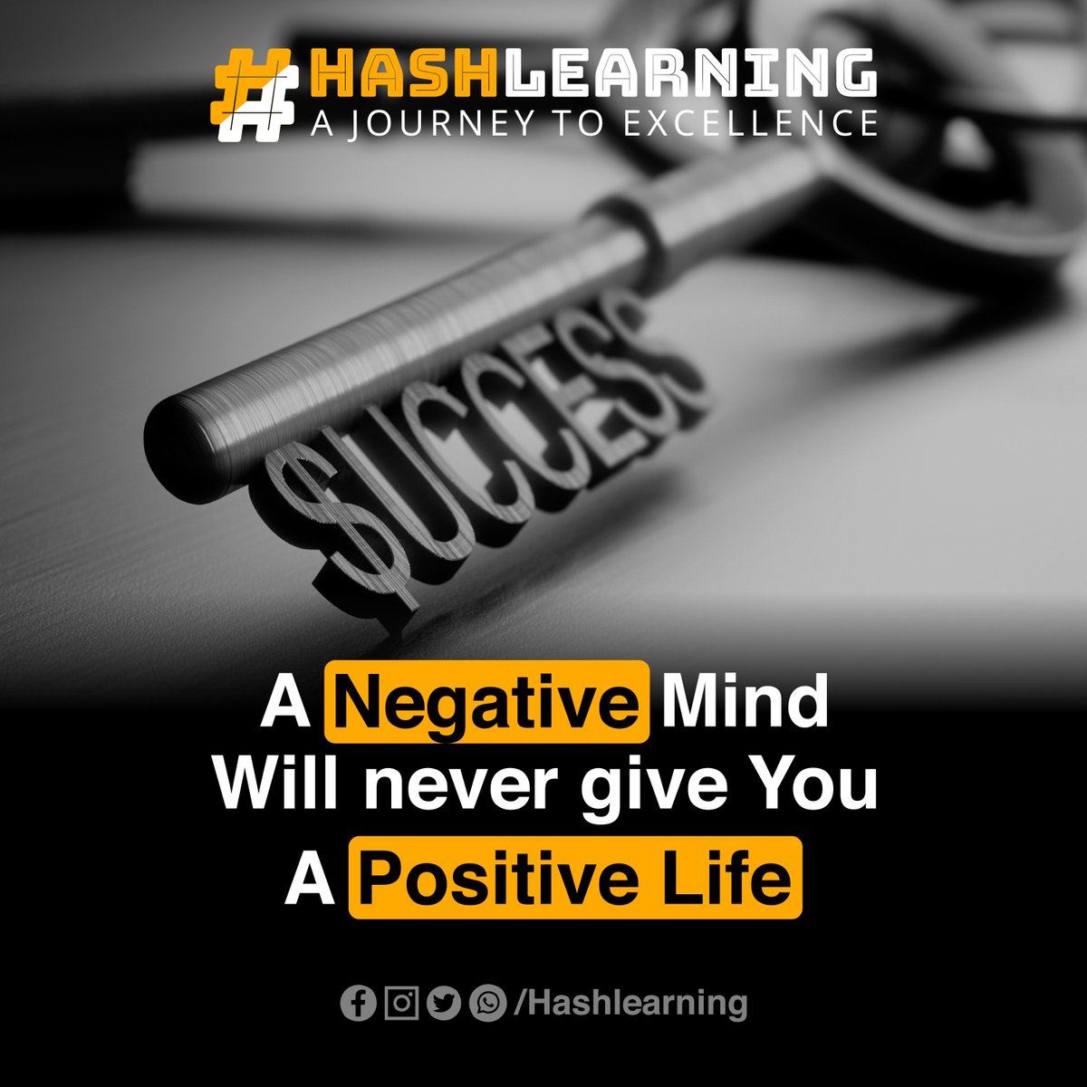 Hashlearning2's tweet photo. A #Negative_Mind Will Never Give You A #Positive_Life
..
#hashlearning #motivational #motivation #motivationalquotes #quotes #inspiration #inspirationalquotes #mindset #positivity #love #goals #inspirational #inspire #quoteoftheday #positivevibes #life #believe #entrepreneur https://t.co/DfztptTx98