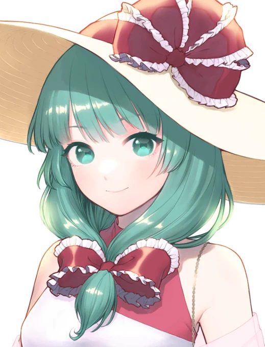 ひなちゃんの夏の装いを交換して描きました!私がデザインしたのはどれでしょうか!▼アンケートはツリーにて!#ヒナチャンさまー#誰のキャラデザだゲーム 