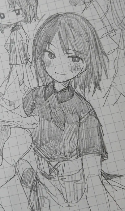 かわいく描けたので 