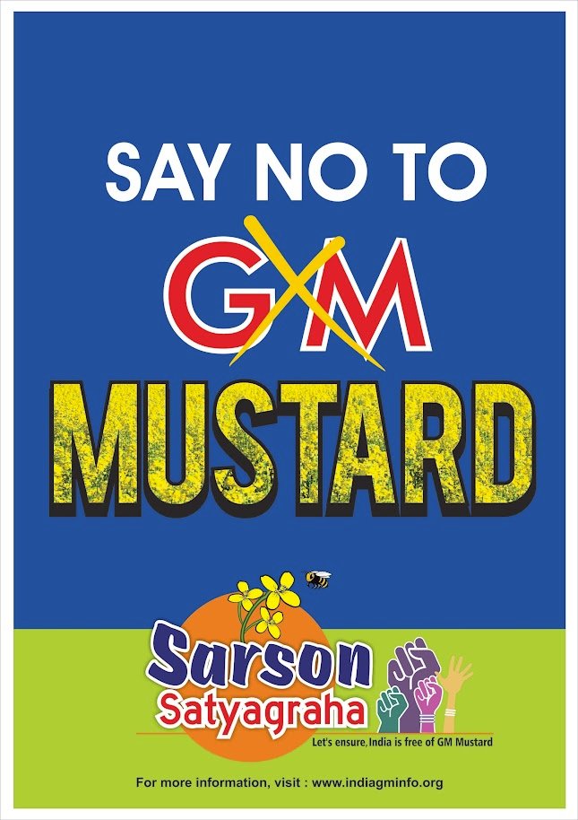 nanoharsha's tweet photo. GEAC shamelessly pushes approval for GM mustard. Ball is in your court @byadavbjp @moefcc. #NoGMMustardPoison https://t.co/7AJ3sd5hxb