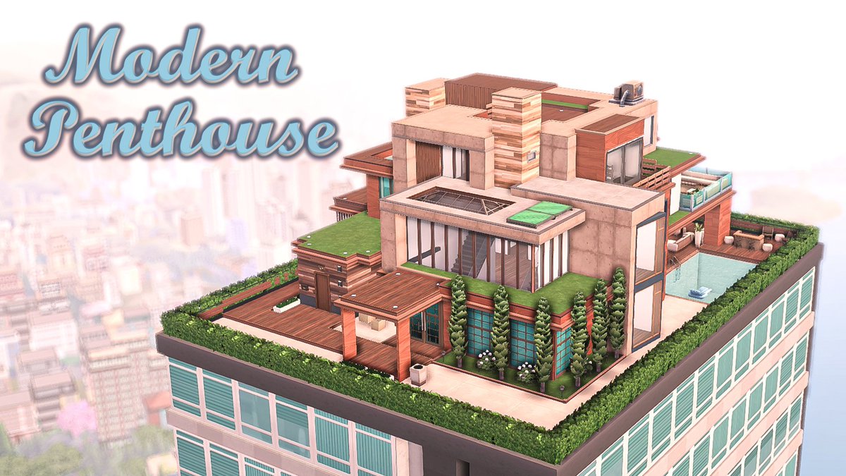 create4sims's tweet photo. Hello! 
https://t.co/pK41TtJHgW 
This is my first speed build on youtube! I am so excited to show you this penthouse I built. 
I hope you like it! 💙 
@TheSims
#sims @simsfederation @SimsCreatorsCom https://t.co/IPVROk3L5j