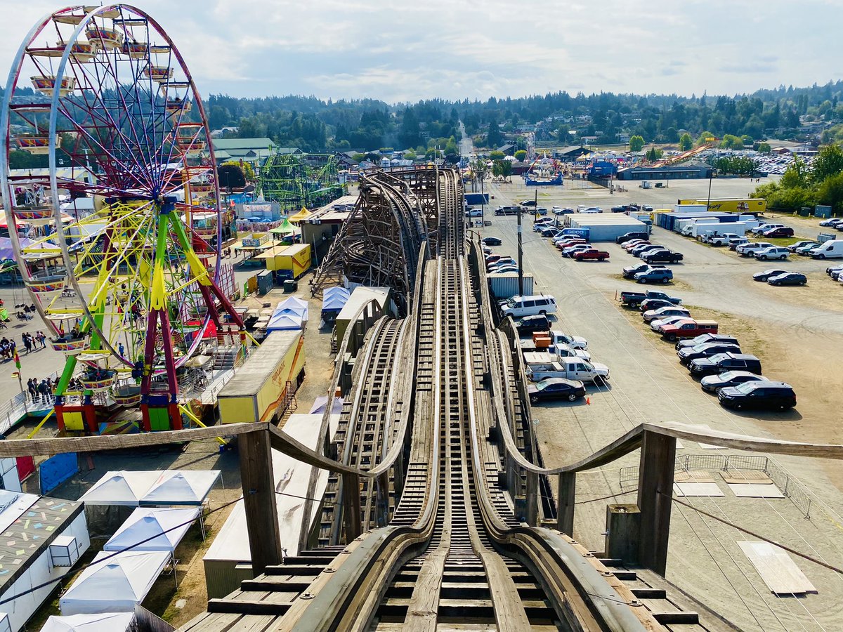 CoastersWide's tweet photo. What coaster is on top of your bucket list? ……for me Classic Coaster” at Washington State Fair was a huge bucket list coaster. #RollerCoaster #BucketList #WWCOnTour https://t.co/q4CTDUKrhc