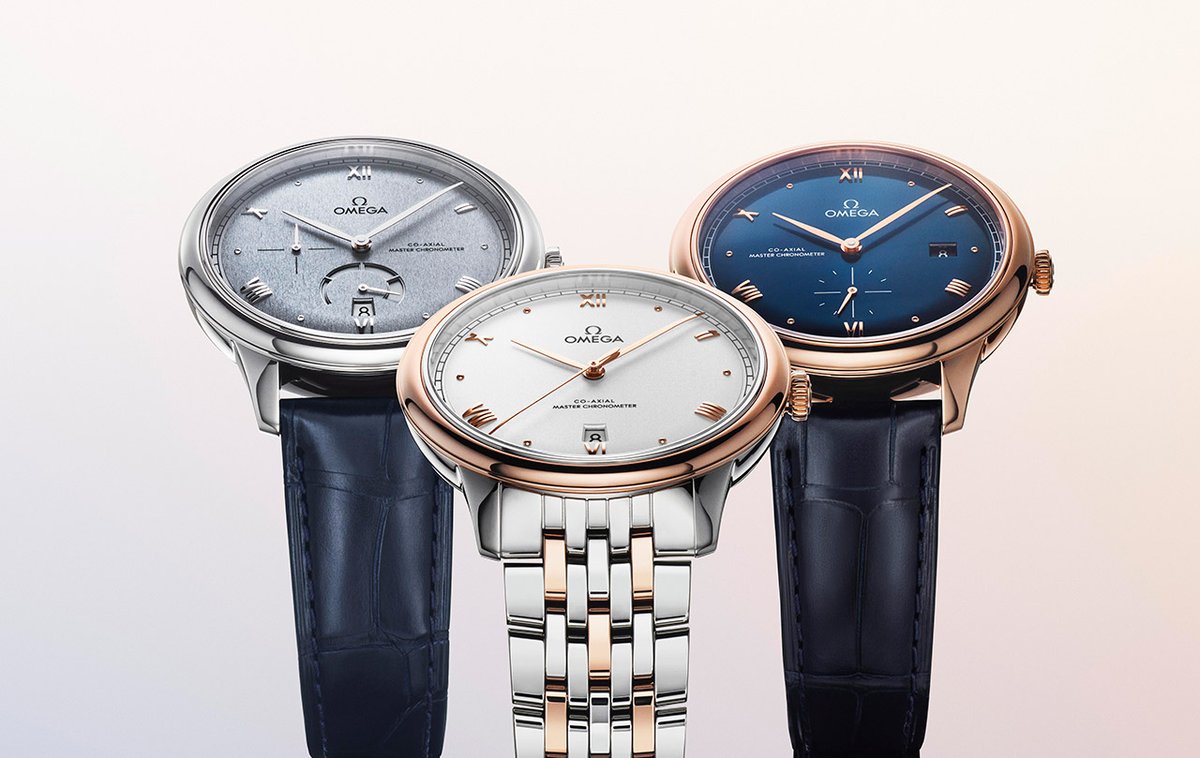 time_watches's tweet photo. #Omega is updating its #DeVille Prestige collection not only adding the #MasterChronometer certification for all mechanical models but also with new designs that offer a diverse assortment of dial pattern-finishes and colours. Read more at https://t.co/RPK4HckCcT https://t.co/lCKLeYOCYm