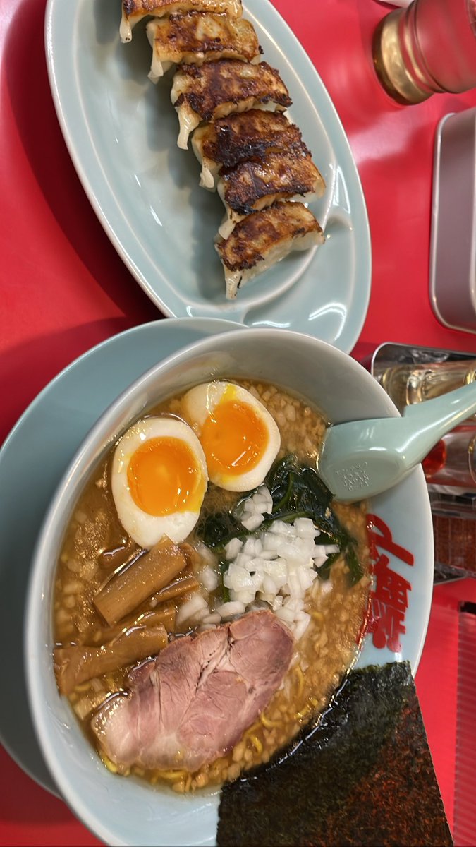 HY7749's tweet photo. プレミアム醤油とんこつ！
 #山岡家 https://t.co/qOY9KXH4Q1