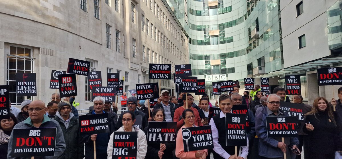 bbc_protest's tweet image. Facebook Live of #BBCProtest in from of BBC Headquarters in London

#BBC
#IndiaphobicBBC 
#HinduphobicBBC 

facebook.com/groups/idukgro…