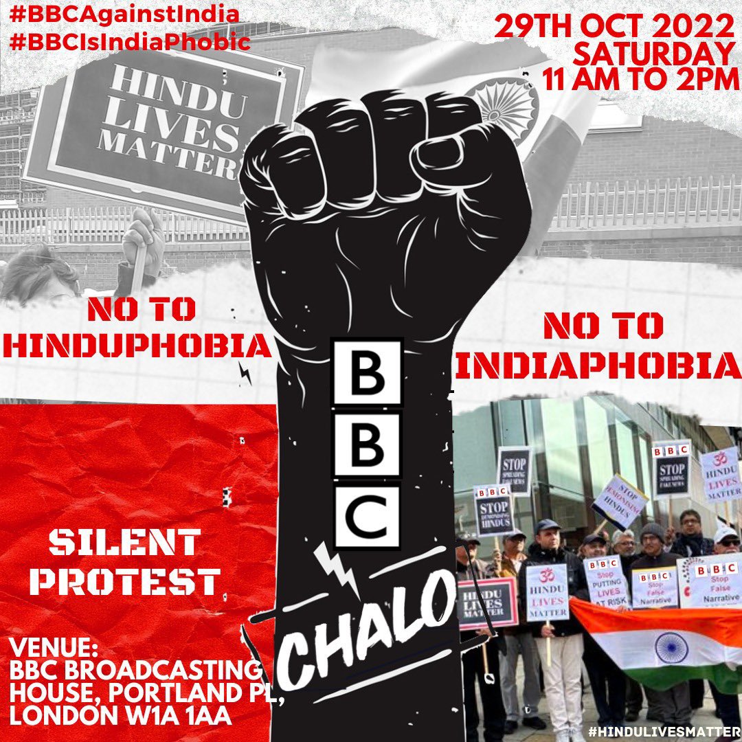 bbc_protest's tweet image. Facebook Live of #BBCProtest in from of BBC Headquarters in London

#BBC
#IndiaphobicBBC 
#HinduphobicBBC 

facebook.com/groups/idukgro…