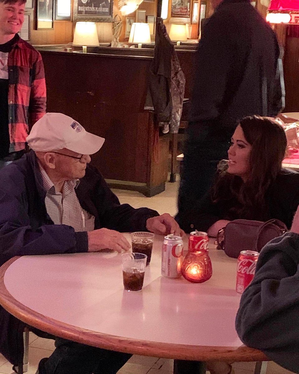 CaraMund's tweet photo. It’s a fundraiser, it’s a Mundraiser! Last weekend, I had the opportunity to meet with North Dakotans at Hanson’s Bar, North Dakota’s Oldest Bar, in Robinson, ND. What better way to  discuss the needs of North Dakotans than over knoephla soup?! https://t.co/5dta6XY4NX
