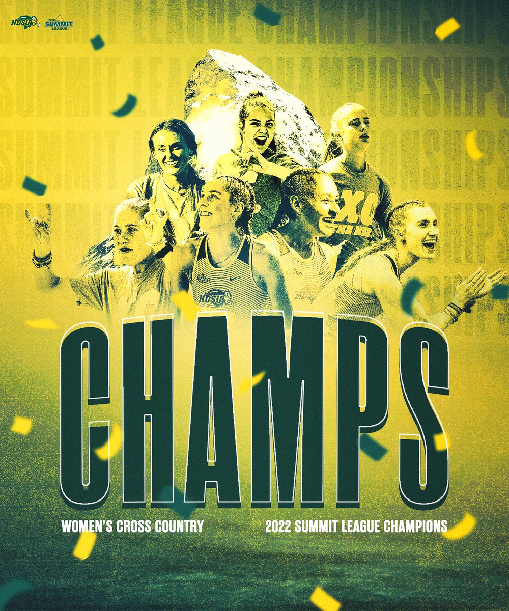 𝙎𝙪𝙢𝙢𝙞𝙩 𝙇𝙚𝙖𝙜𝙪𝙚 𝘾𝙝𝙖𝙢𝙥𝙞𝙤𝙣𝙨 ‼️

The Bison women bring home their 5th conference team title! 

🏆 🦬 🏆 🦬 🏆 🦬 🏆 🦬 🏆