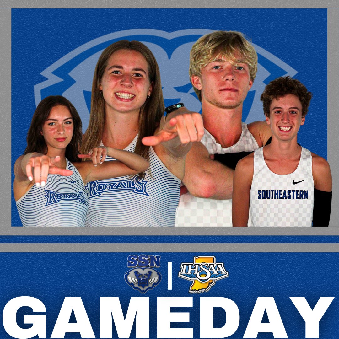 BOYS & GIRLS XC STATE CHAMPIONSHIP GAMEDAY!!! 📆: OCT 29 ⏰: Girls: 12:00 || Boys: 2:30 📍: LaVern Gibson Championship Cross Country Course #GoRoyals🔵⚪️