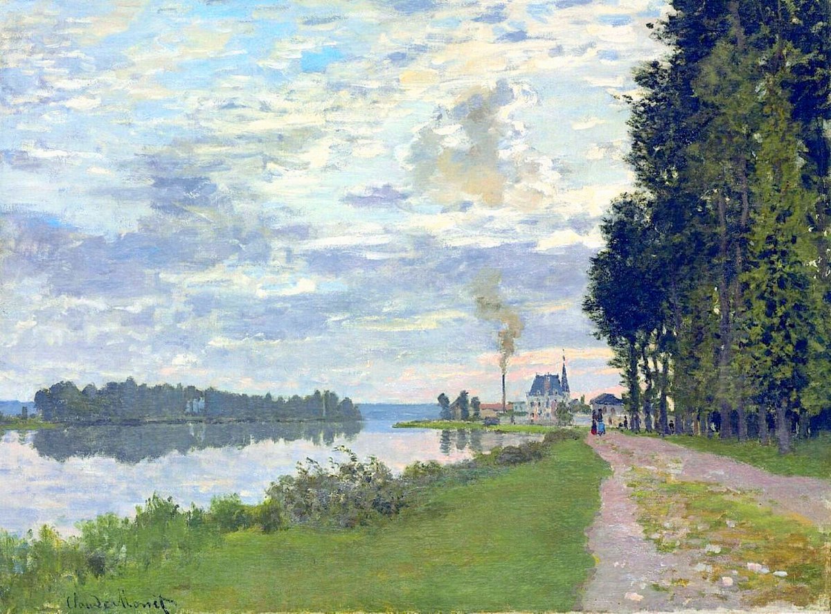artistmonet's tweet photo. The Promenade at Argenteuil 02, 1872 #monet #claudemonet https://t.co/fzqfX47MDx https://t.co/aUFcxbyIHw