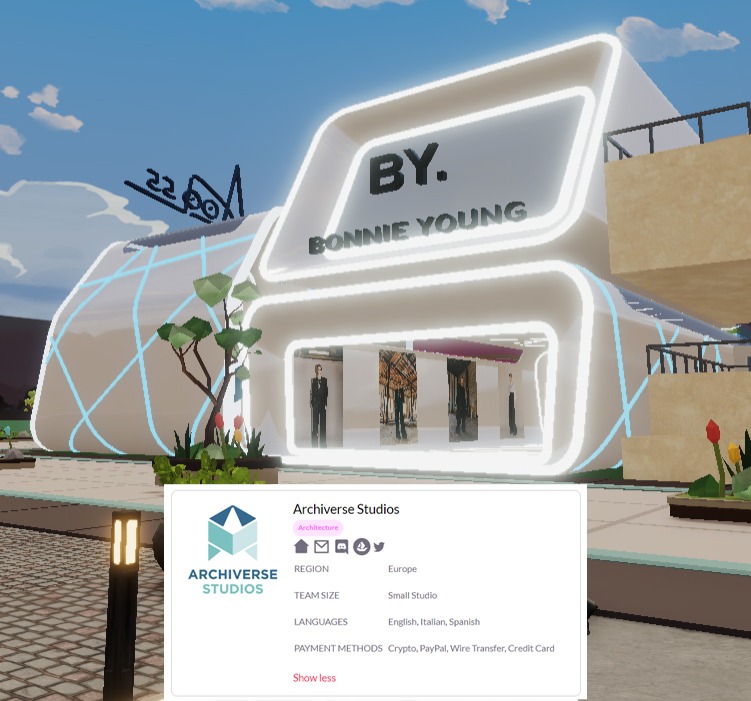 We are very proud to announce that we are Official verified partner in <a href="/decentraland/">Decentraland</a> .
We now listed as Architect , #3Dmodelling and #programming .

archiversestudios.com

#Decentraland #PartnersRegistryDCL
#Metaverse  #web3 #nft