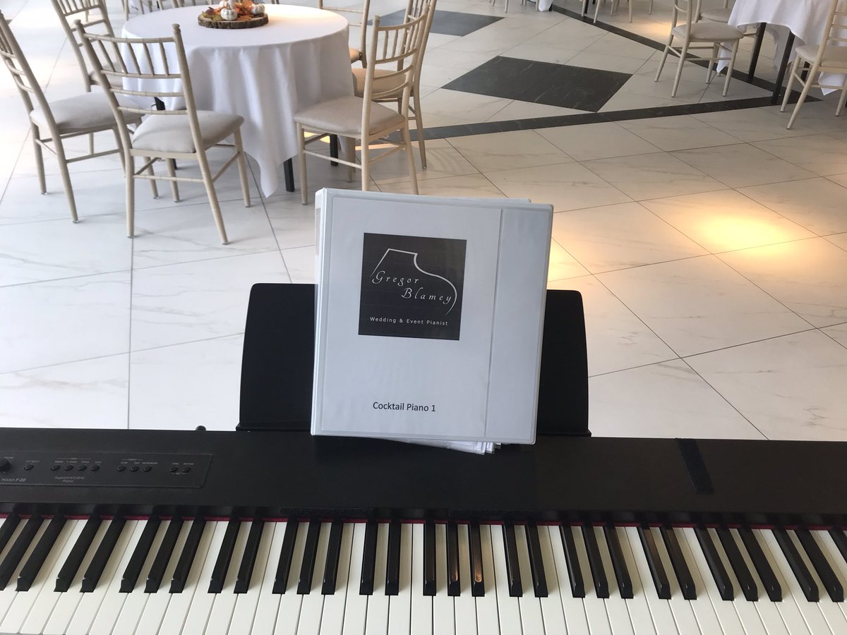 Long day ahead but looking forward to playing for a wedding drinks reception, during the wedding meal and with Pacific Wedding Band tonight.

All at the picturesque Lochgreen House Hotel.