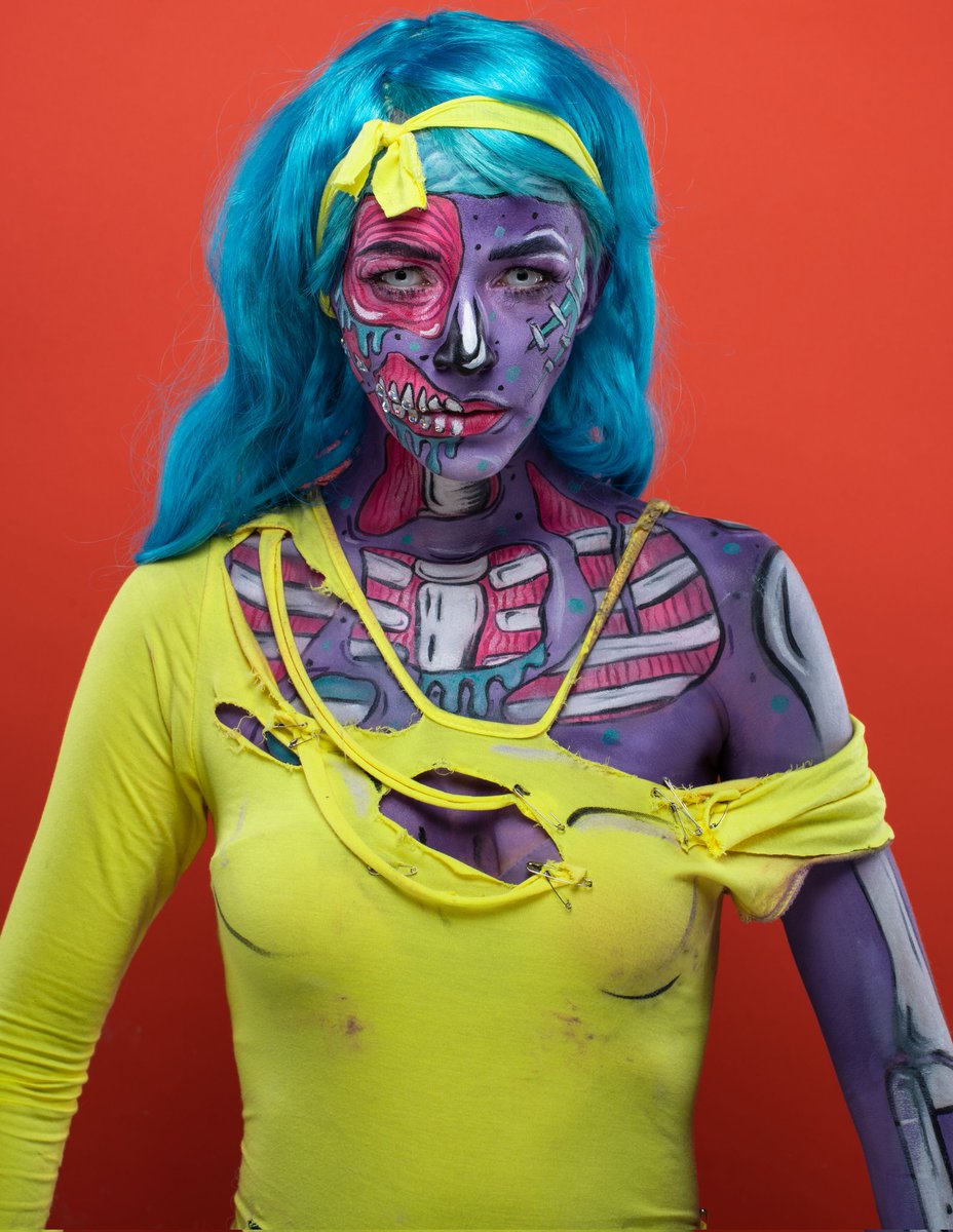 cdcolordreams's tweet photo. Halloween Remote Shoot🎃💀   
This remote photography shoot vlog is live on YouTube! 

📸Photographer @GauravKhapekar

#remoteshoot #remotephotography #remotephotoshoot #halloween #halloweenmakeup #halloweenshoot  #colordreams https://t.co/RnH3Q116aR