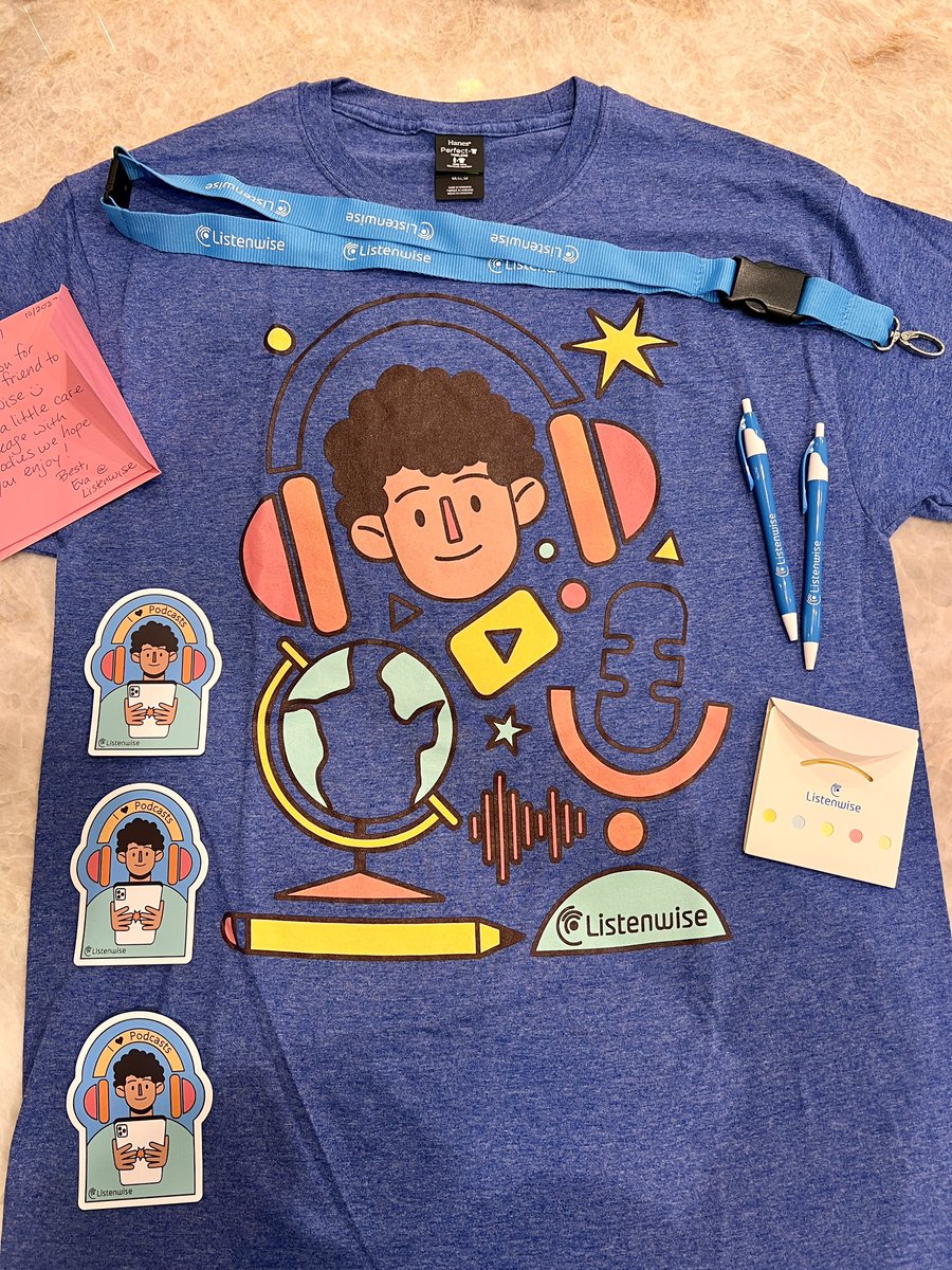 Oh how fun @listenwiselearn! Thank you for these goodies!! So sweet 🍬 Friends, do you use Listenwise with your ELs/MLs? Check it out! Podcasts for students!!