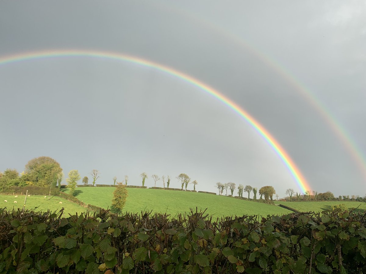 Somewhere over ….. 🌈 🎶