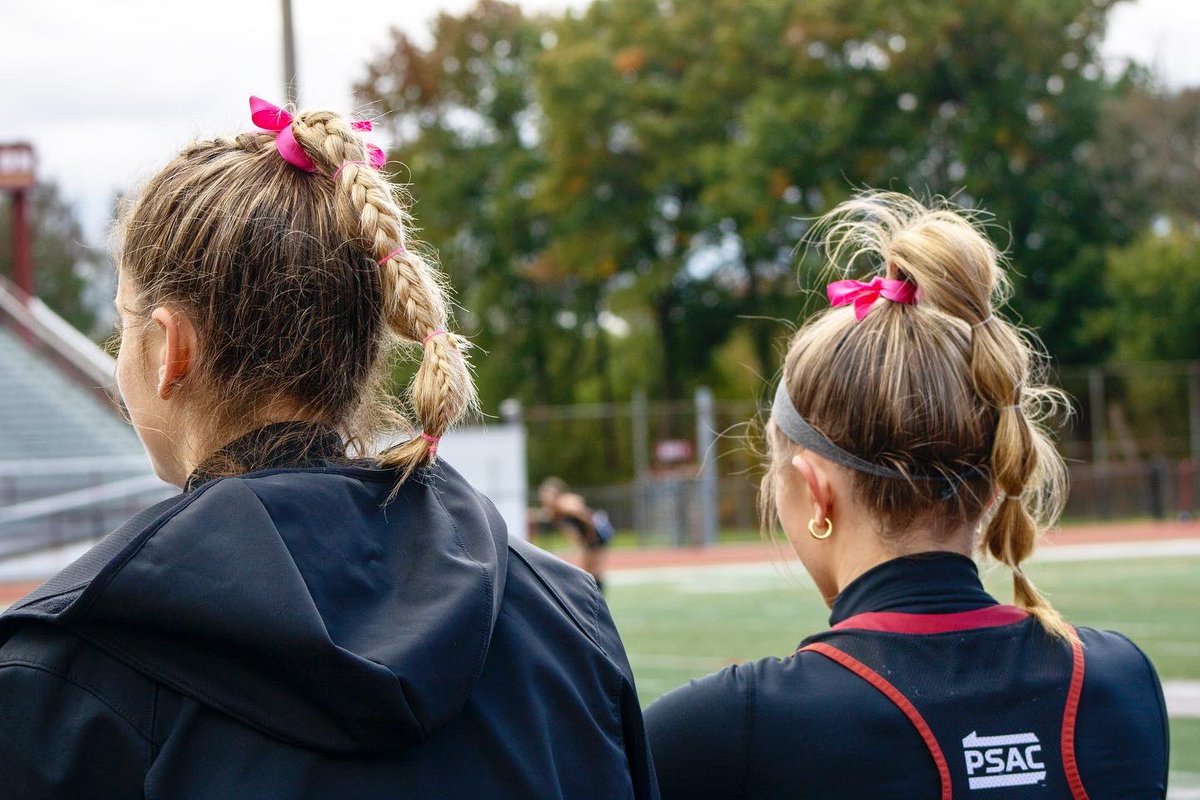 IUPfieldhockey's tweet photo. Why do we “Play For a Cure"?
We play for all the women &amp; men affected by breast cancer world wide. We play for hope. We play for all those affected by this disease and their families.
#play4acure🎀 https://t.co/X4MNwoAeW3