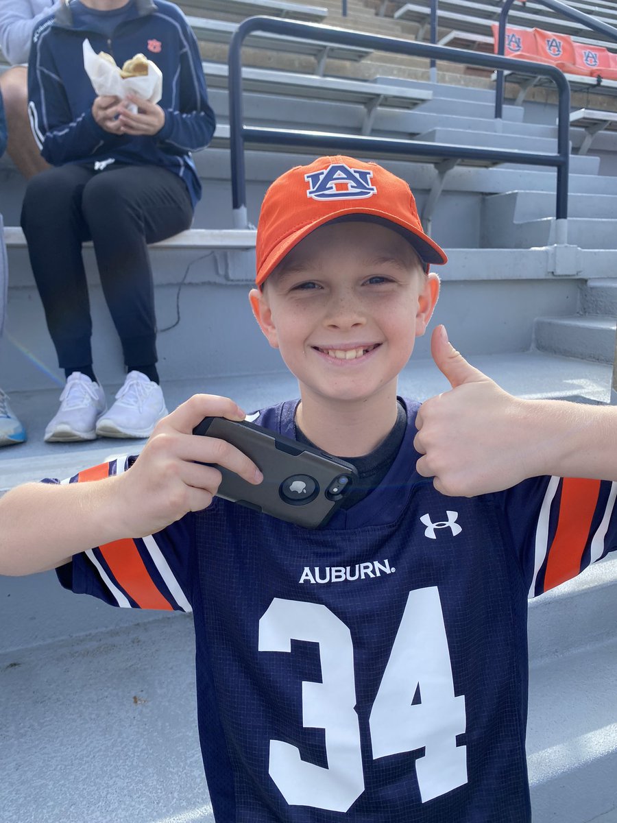 Lifetime Fan. First Game!All the way from Los Angeles. #WarEagle